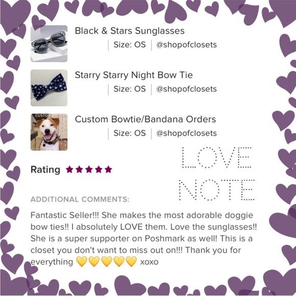 Reggie in Bowties | Pet Bandana In Red - Picture 10 of 12